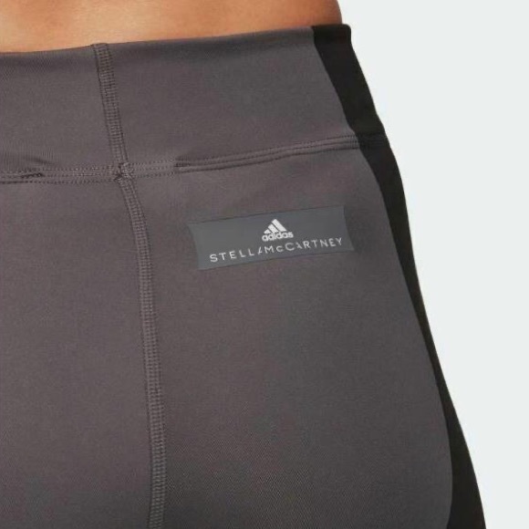 Adidas X Stella Mccartney Women`s Granite Lycra Fitsense Legging - Picture 9 of 15